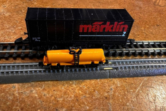 "Tiny" Z-Scale boxcar vs T-Scale tanker